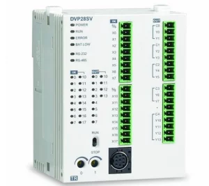 DVP20SX211S 20 Point 8DI, 6DO, 4AI, 2AO (Transistor, PNP) 24V DC Power, 2 шины расширения, USB, SLIM