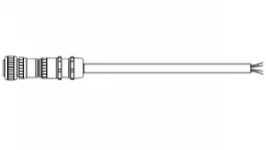 Кабель  4 x 4мм - Desina - для силовых цепей, 5м  PCS040N-05.0-0C5
